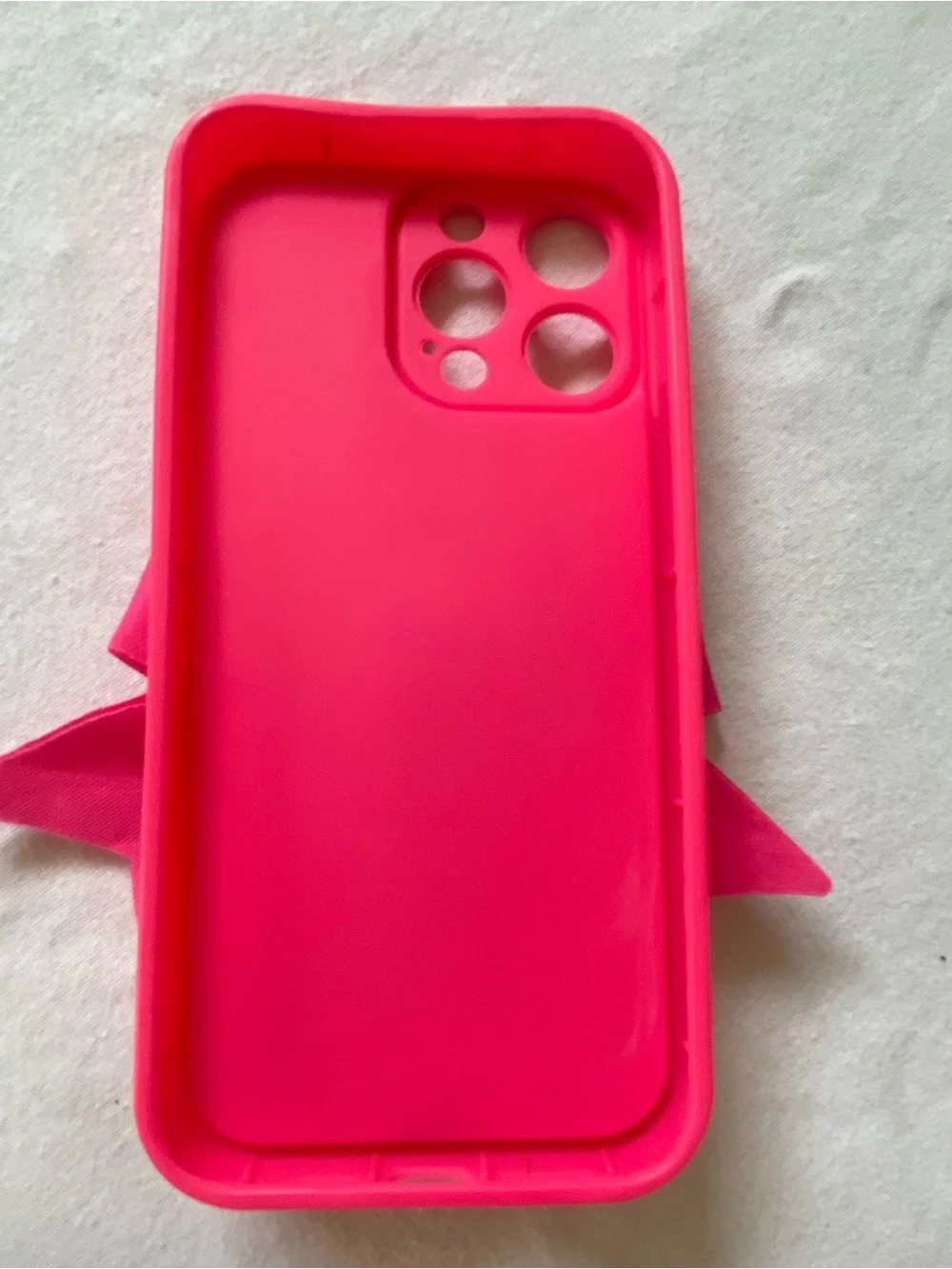 Pink Bow iPhone Case